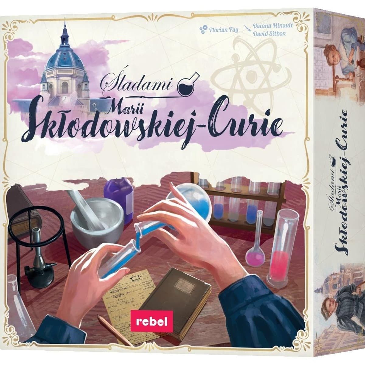 Gra Śladami Marii Skłodowskiej-Curie strategiczna Rebel