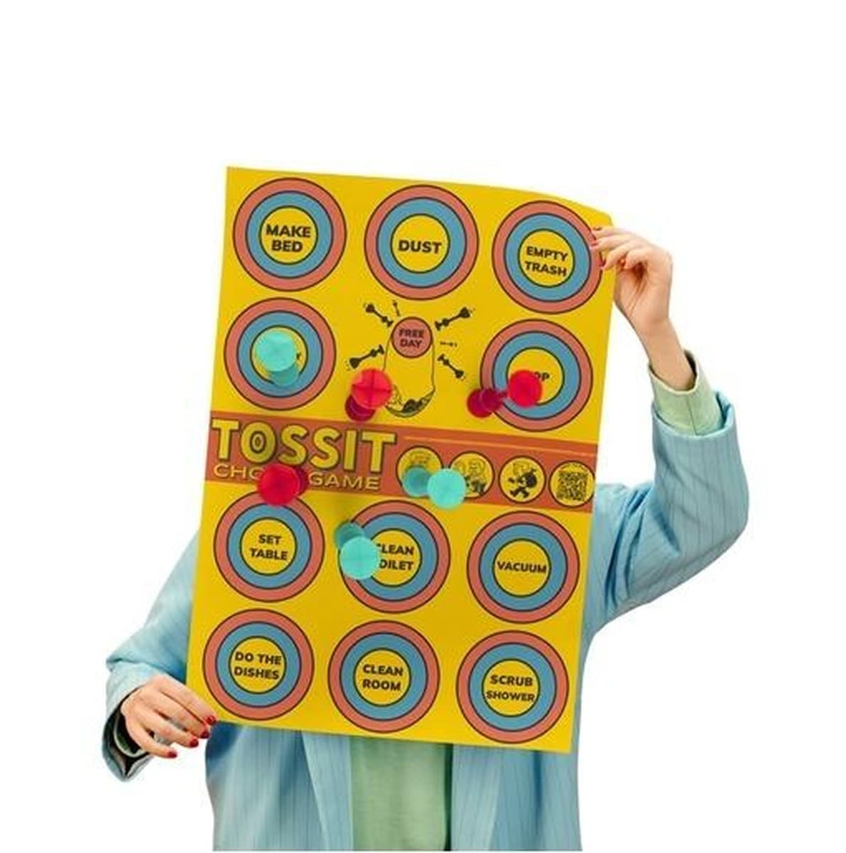 Gra zręcznościowa TOSSIT Tarcza - Obowiązki i Cornhole