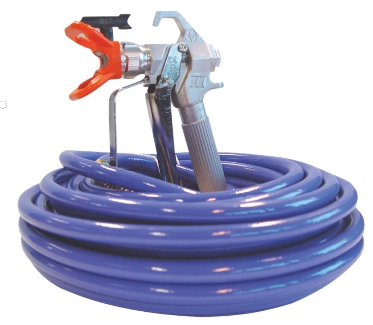 GRACO STANOWISKO MALARSKIE PISTOLET CONSTRUCTOR + WĄŻ BLUEMAX II 15m + KOŃCÓWKA BICZOWA 0,9m