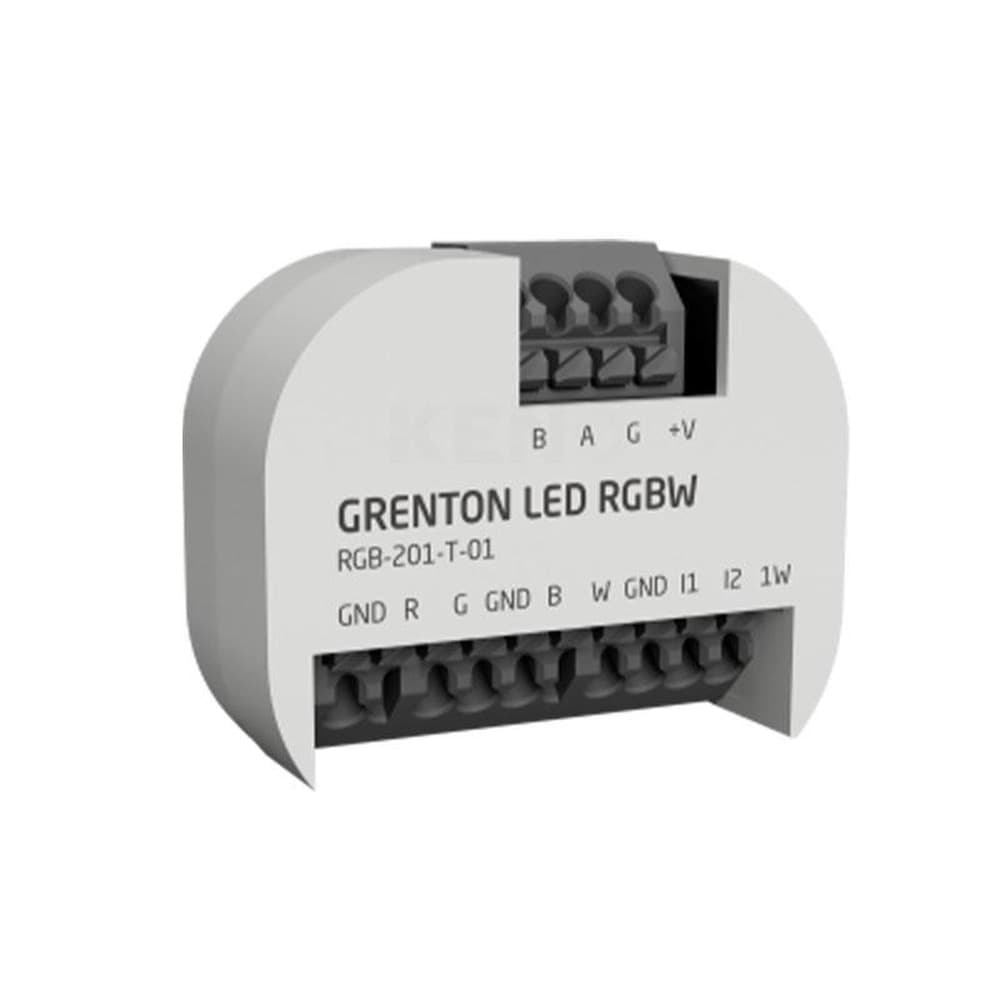 Grenton Moduł ściemniający LED RGBW 1-Wire 2 wejścia cyfrowe TF-Bus