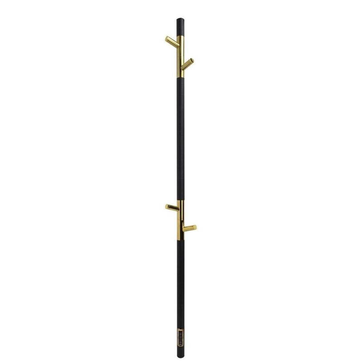 Grzejnik ręcznikowy L.15X140BL&GLD.PREMIUM 140 cm