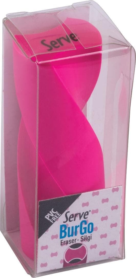 Gumka do mazania Burgo Neon różowa 20x50 mm precyzyjna