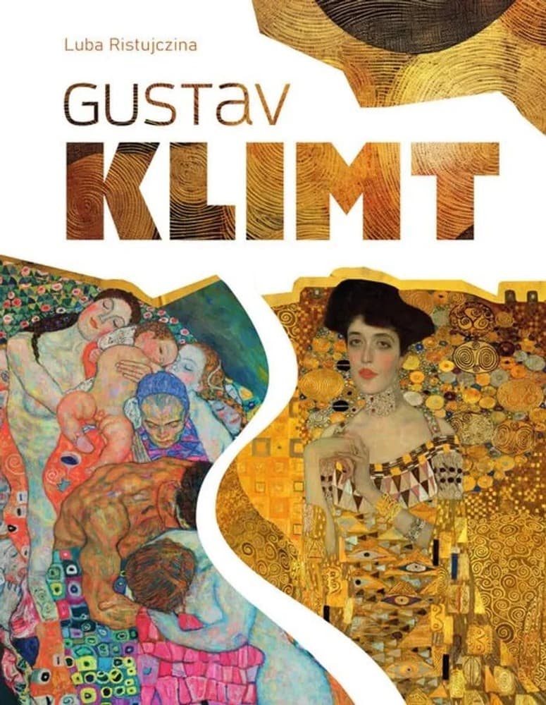 Gustav Klimt Reprodukcja obrazu 198x253 mm Luba Ristujczina album o sztuce