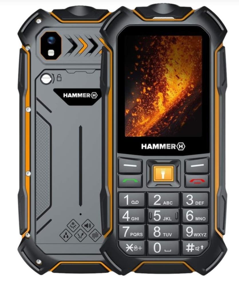 Hammer Boost 2 LTE - Telefon komórkowy 2.4 cala Dual SIM