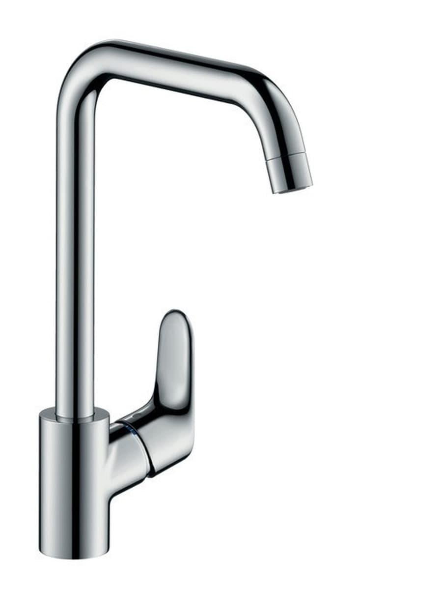 Hansgrohe 31820000 - Chromowany kran kuchenny z uchwytem ceramicznym i obrotem 360°