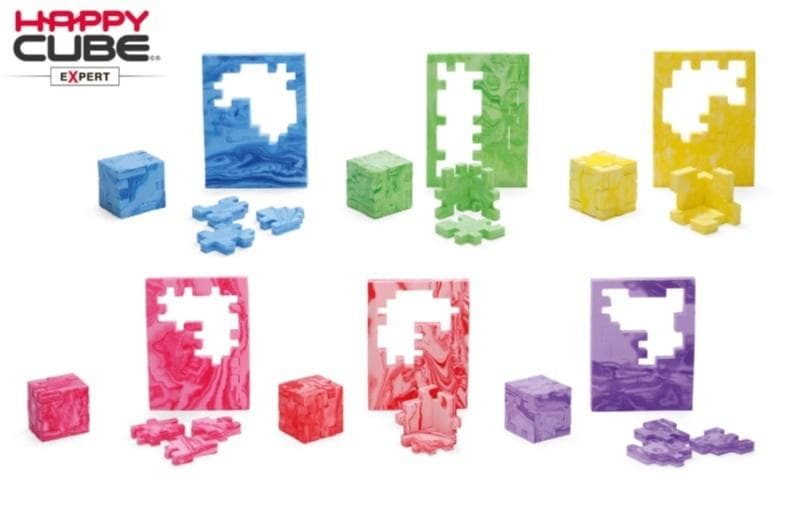 IUVI Games Happy Cube Expert zestaw 1 piankowych kostek do układania