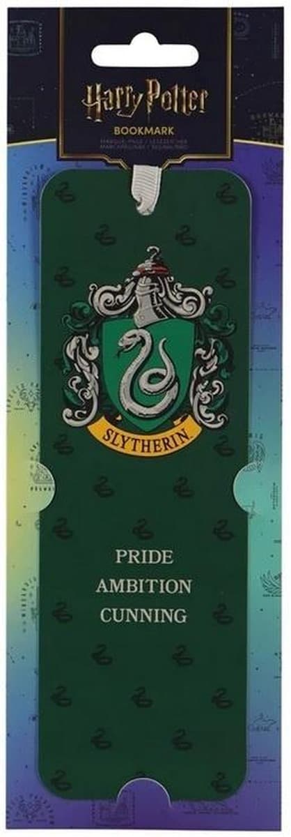 Harry Potter Zakładka do książki Dom Slytherin