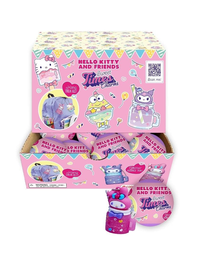 Hello Kitty Sweet Time zawieszka figurka mix 75x75 mm kolekcja