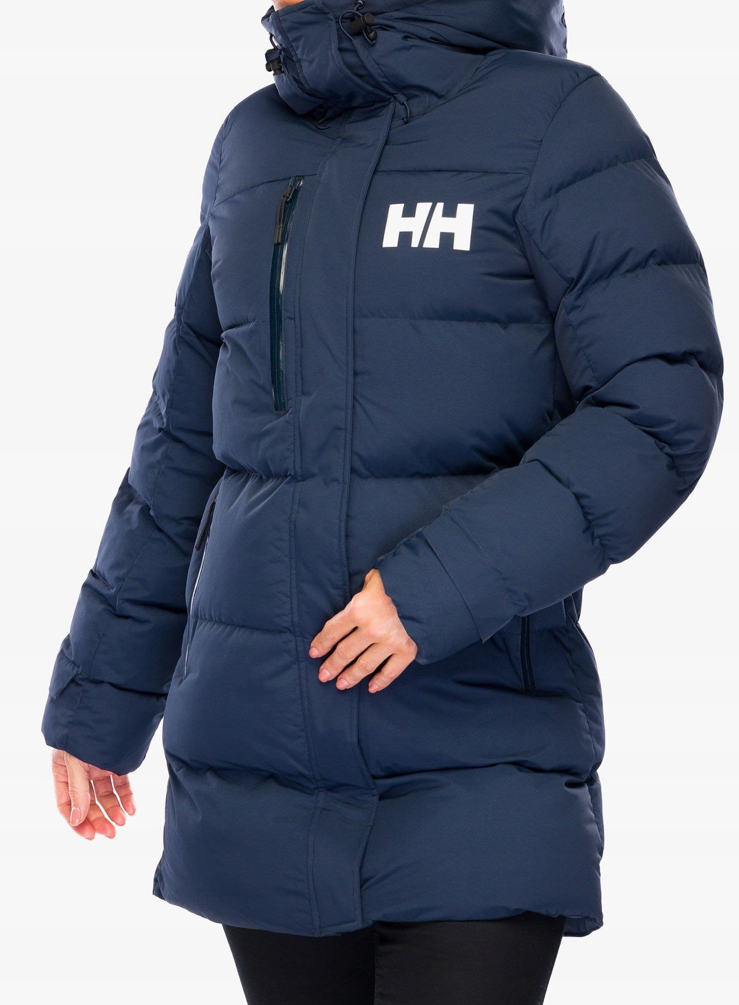 Helly Hansen Adore Puffy Parka - płaszcz damski, navy, rozmiar XS