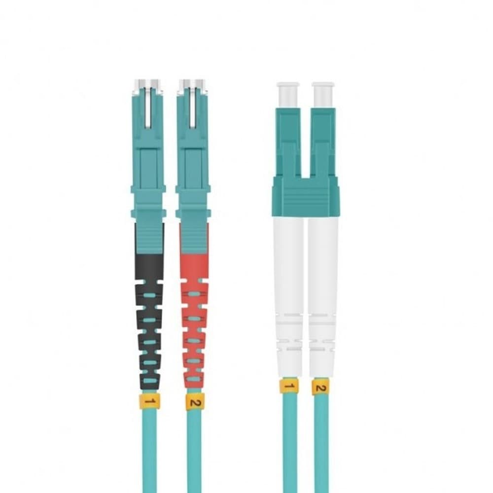 Helos 254695 kabel InfiniBand / światłowodowy 10 m E-2000 LC Aqua