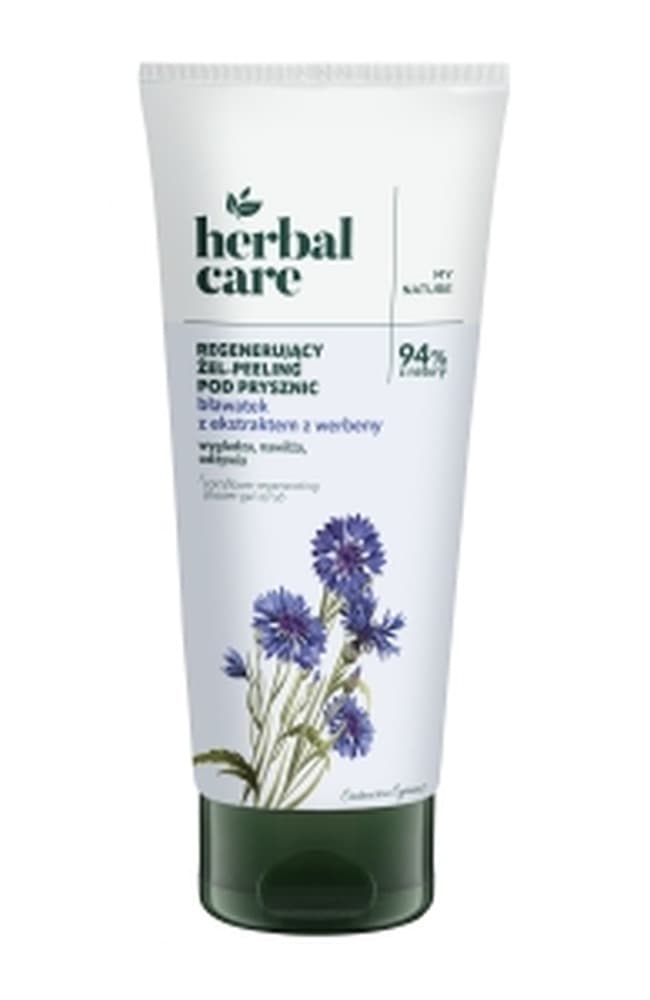 Herbal Care Żel Peeling do twarzy Bławatek 200 ml