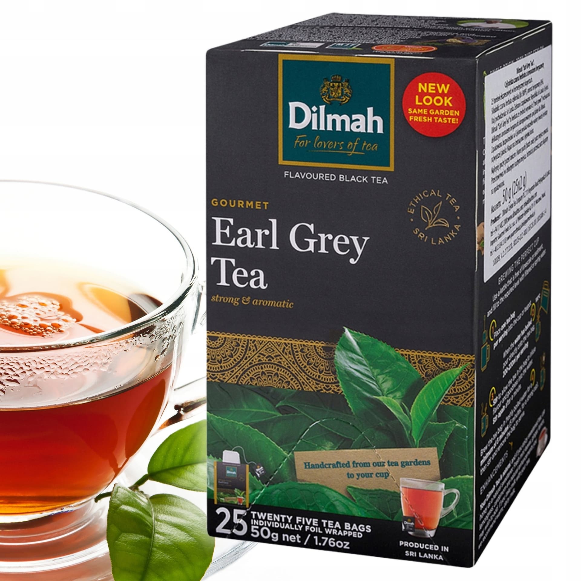 Dilmah Gourmet Earl Grey Tea 25x2 g