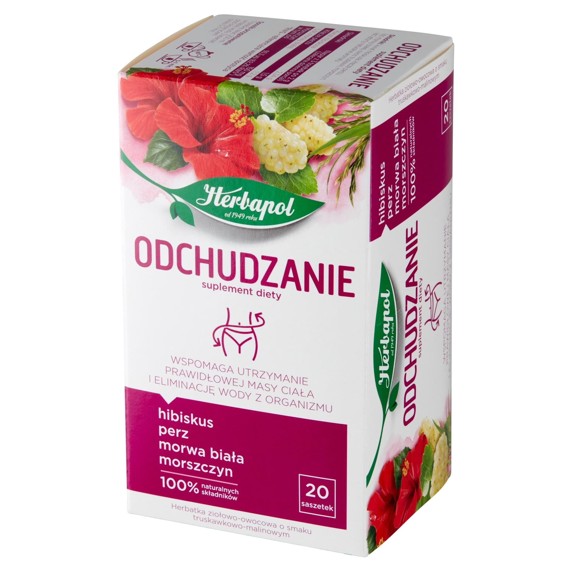 Herbapol Herbatka Odchudzanie. Suplement Diety. 20tb x 2g. 40g