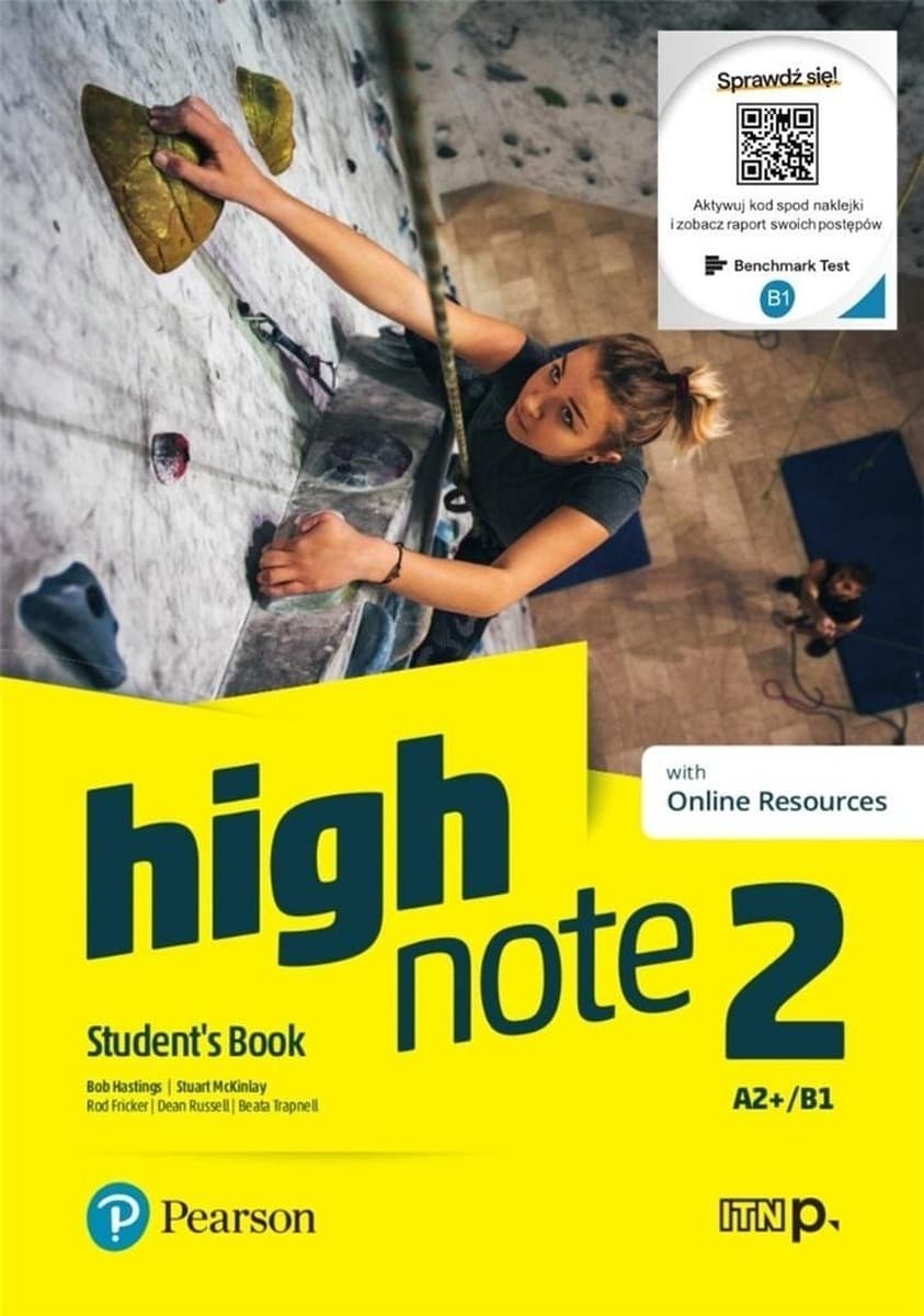 High Note 2 Podręcznik A2+/B1 + Online Benchmark