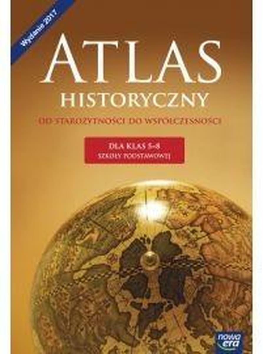 Historia atlas wczoraj i dziś dla klasy 5-8 szkoły podstawowej 62055
