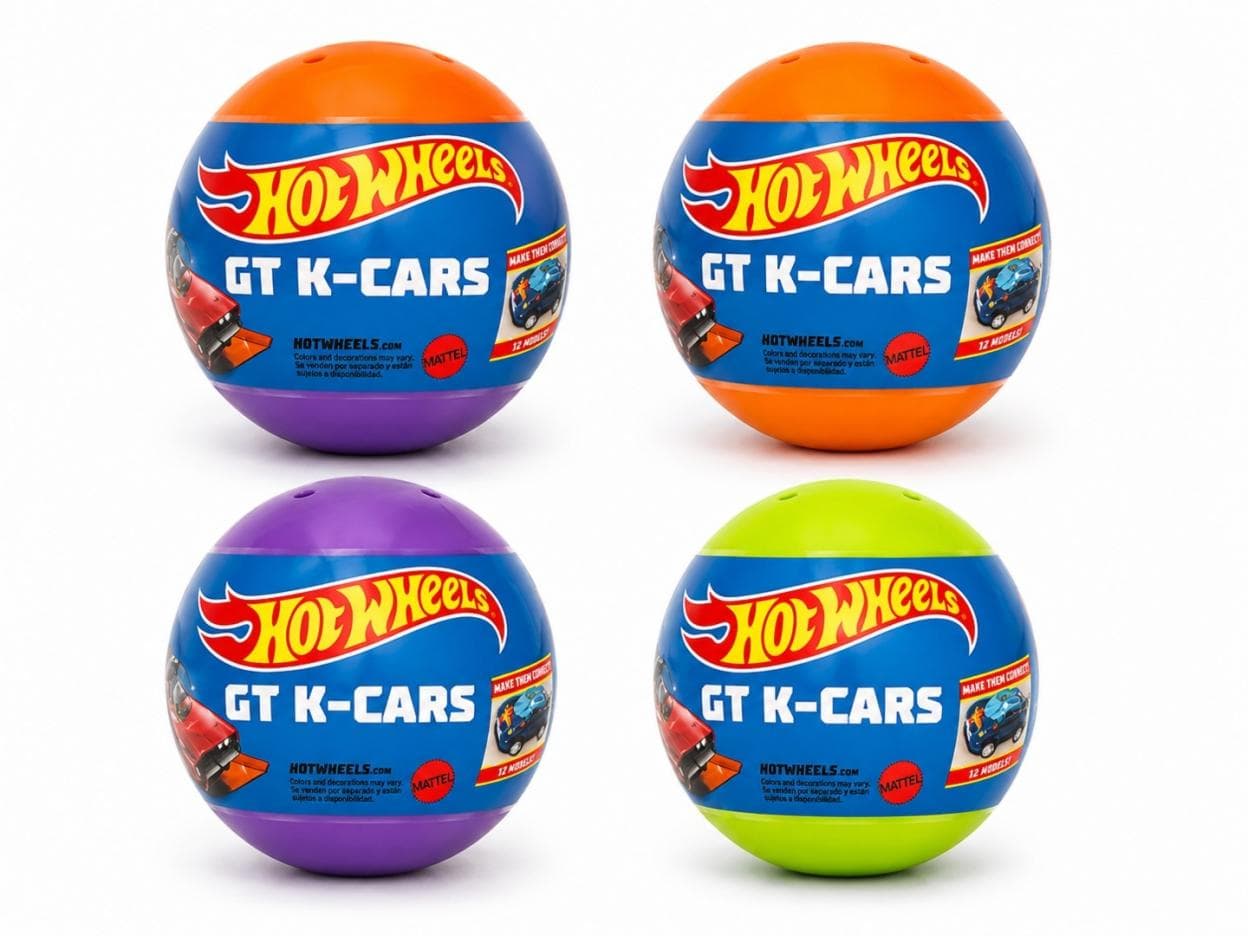 Hot Wheels Autko Mix - kolekcjonerskie autko w kuli zagraniczne