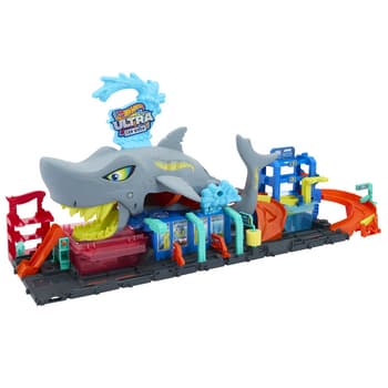 Hot Wheels City Ultra Myjnia Rekina Zestaw do Zabawy