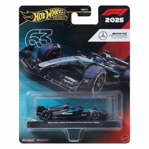 Hot Wheels Premium Formuła 1 samochód 1:32 blister 136x164 mm
