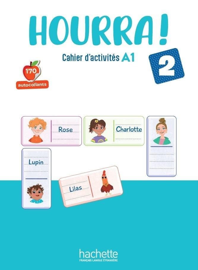 Hourra 2 ćwiczenia z dostępem online Hachette