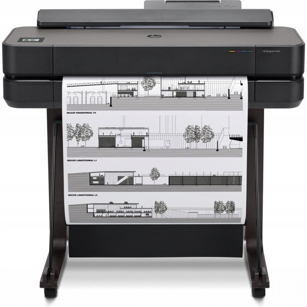 HP Designjet Drukarka T650 24-calowa wersja 2025