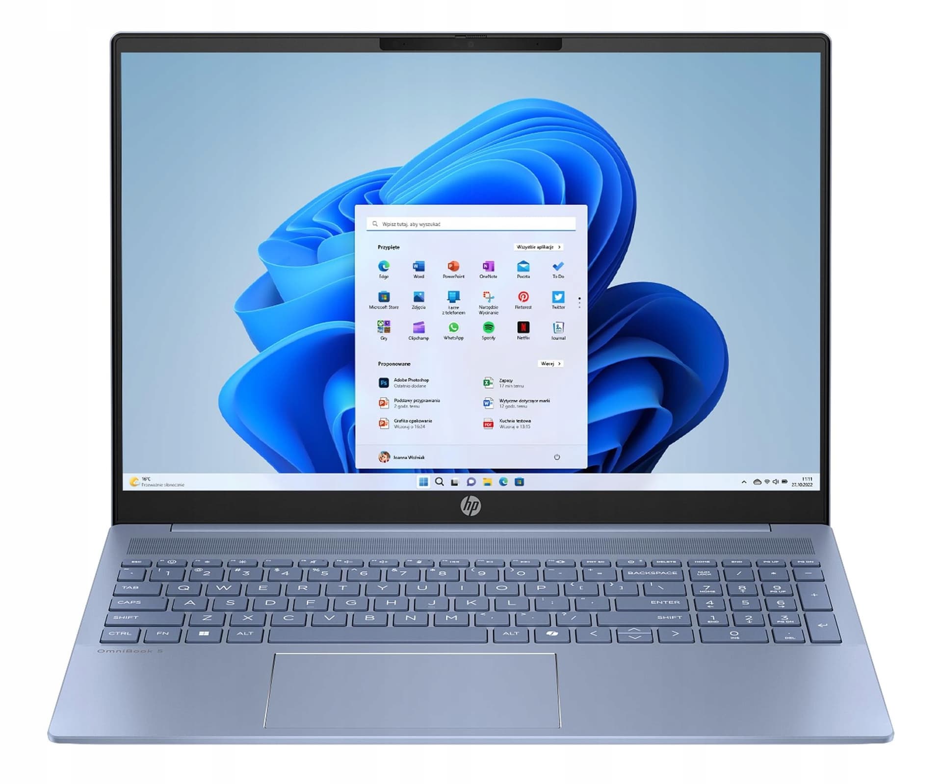 HP OmniBook 5 16" Ultra 5 225U 16GB RAM 512GB SSD NoOS