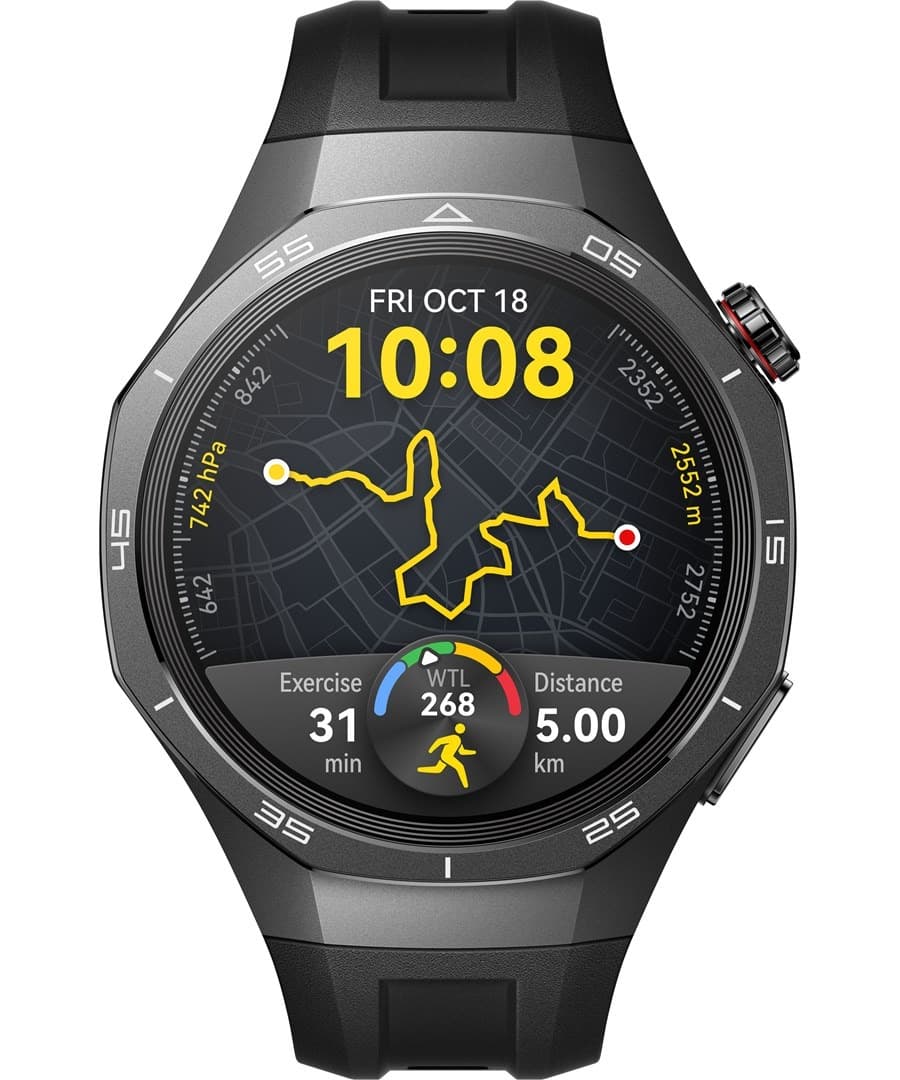 Smartwatch Huawei WATCH GT 5 Pro 46mm Czarny GPS AMOLED