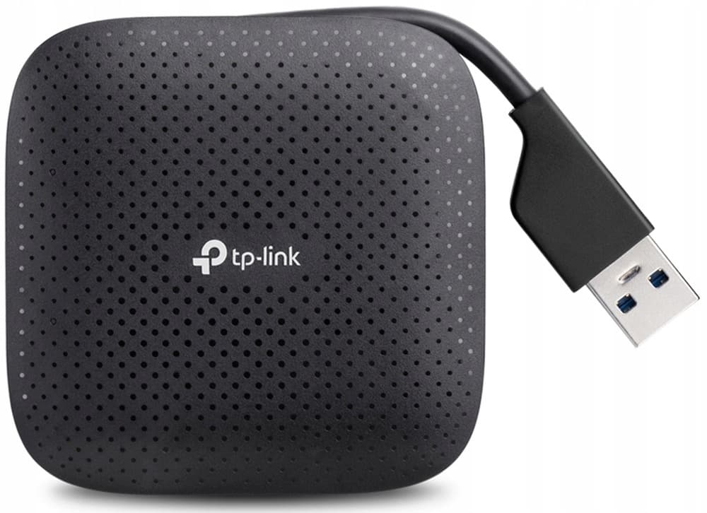 Hub USB TP-LINK 4 porty USB 3.0 czarny