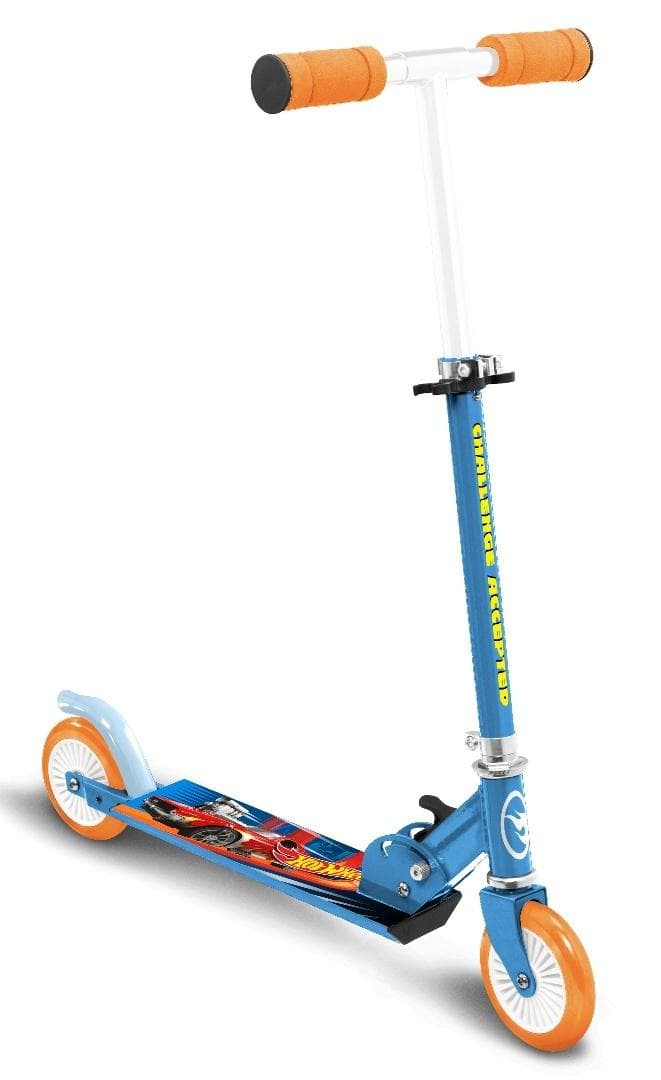 Hulajnoga dwukołowa Hot Wheels 120 mm regulowana 74-83 cm