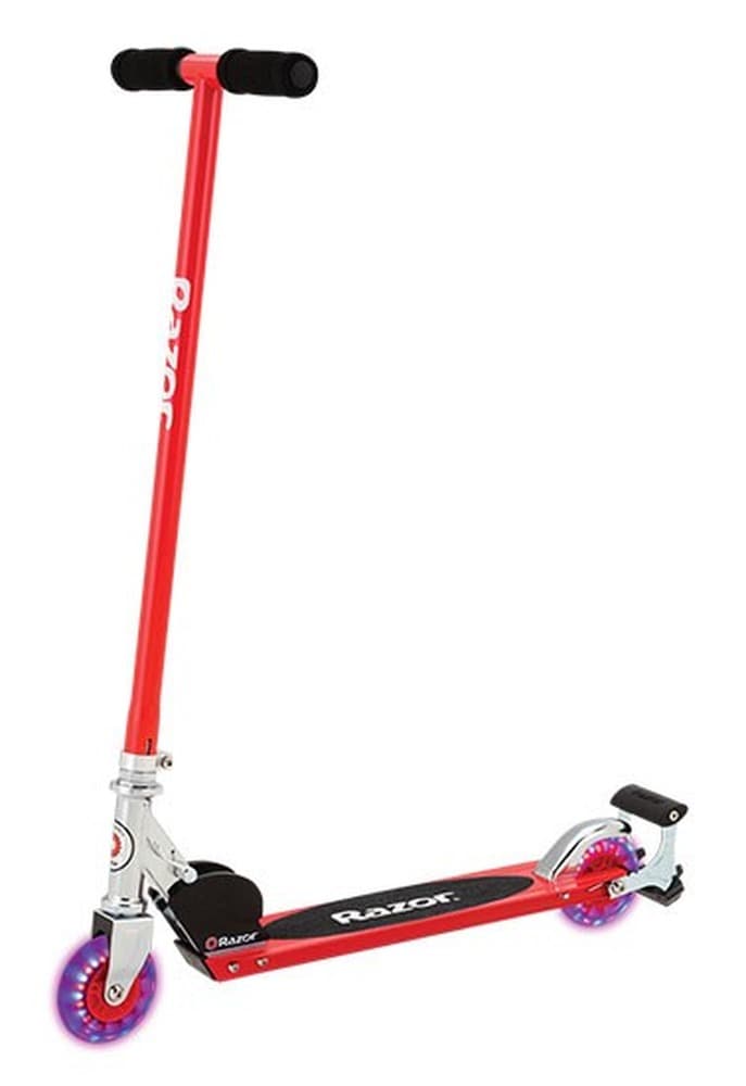 Hulajnoga Razor S Spark czerwona dla dzieci i młodzieży