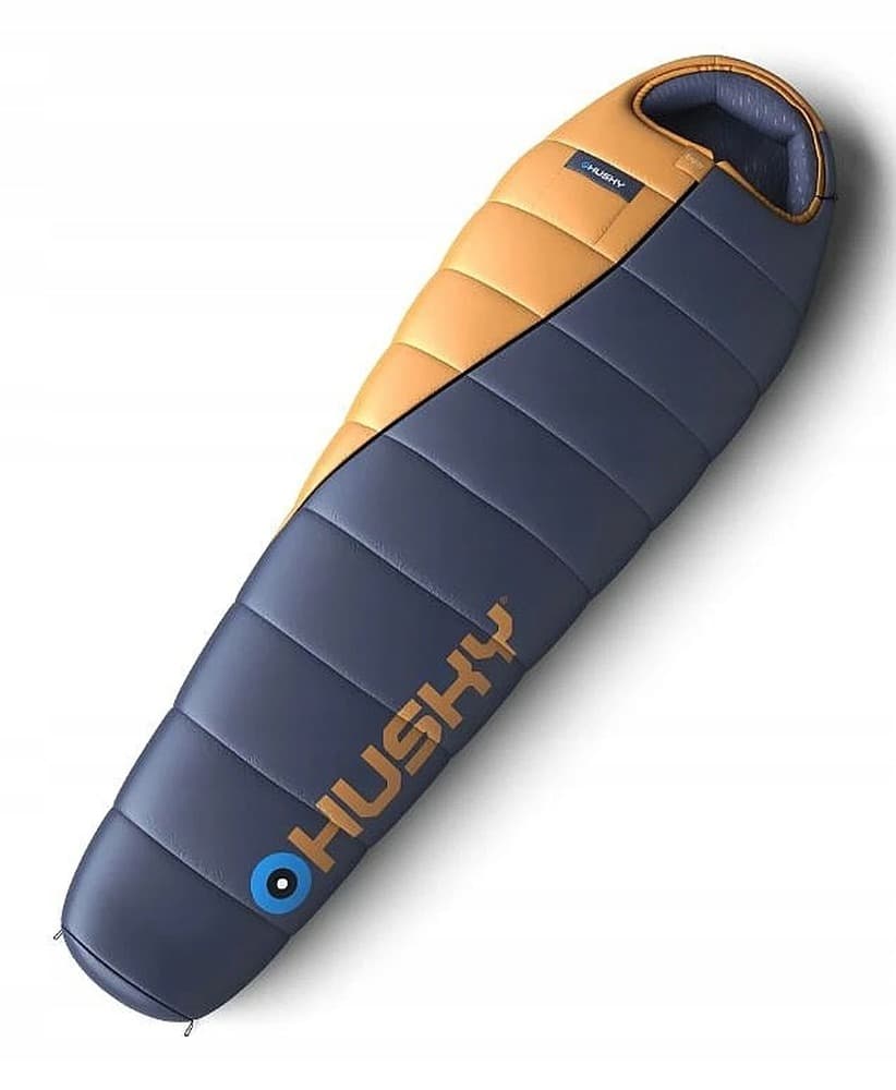 Husky Śpiwór puchowy DRAPE -20°C, 85x220cm, 1.25kg, niebieski