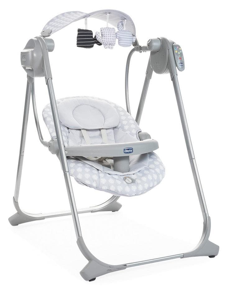Huśtawka elektryczna Polly Swing Up leaf do 9 kg Chicco