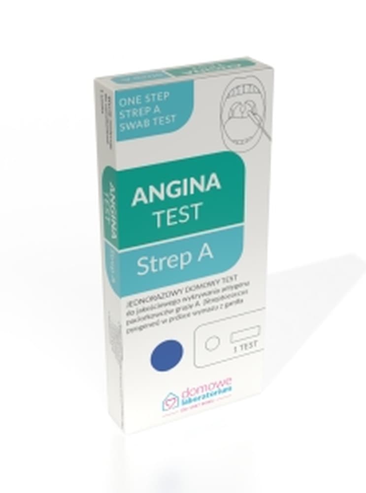Hydrex Test Angina Strep A - szybki test do wykrywania anginy