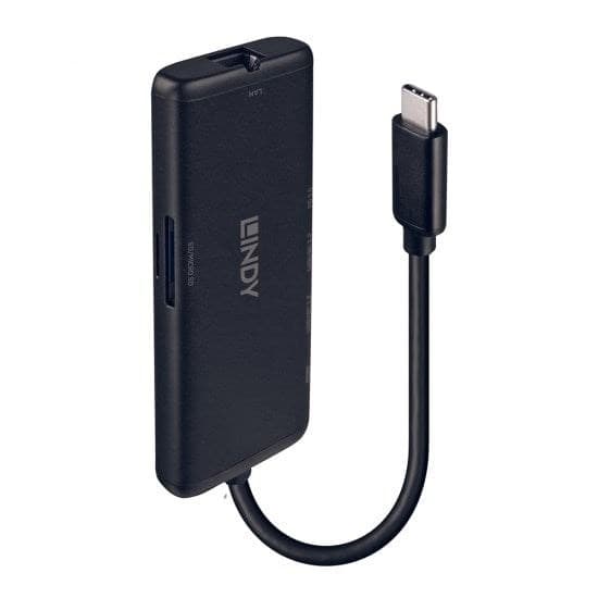 Lindy Stacja Dokująca USB-C 3.2 Gen 1 - Czarna