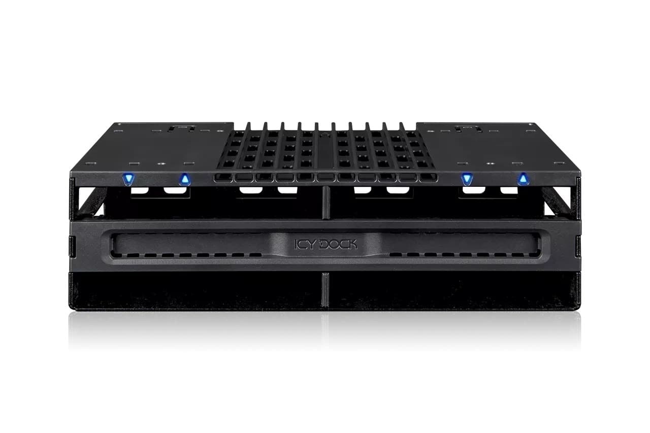 IcyDock FlexiDock Mobilny Rack 4x 2.5" SATA/SAS do 1x 5.25" Bay