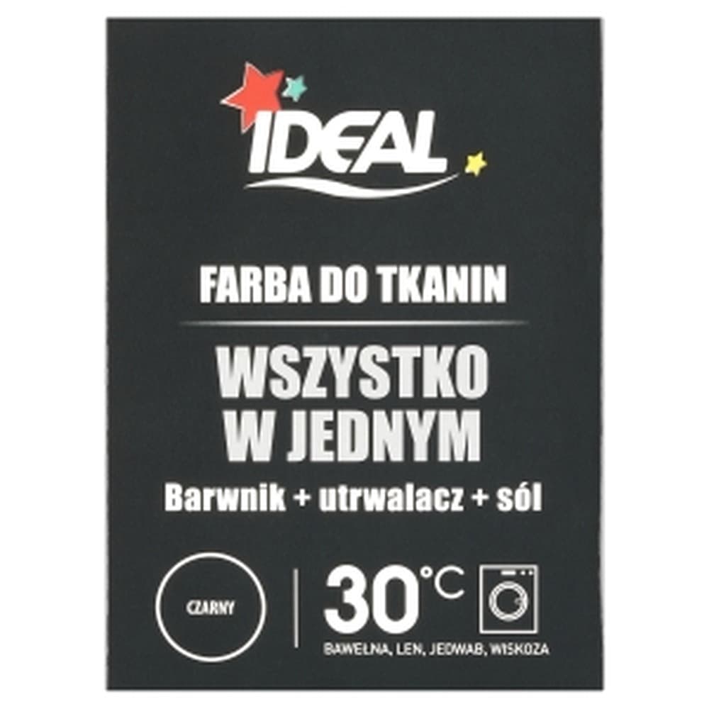 Farba do Tkanin AC MARCA POLAND Maxi Czarna