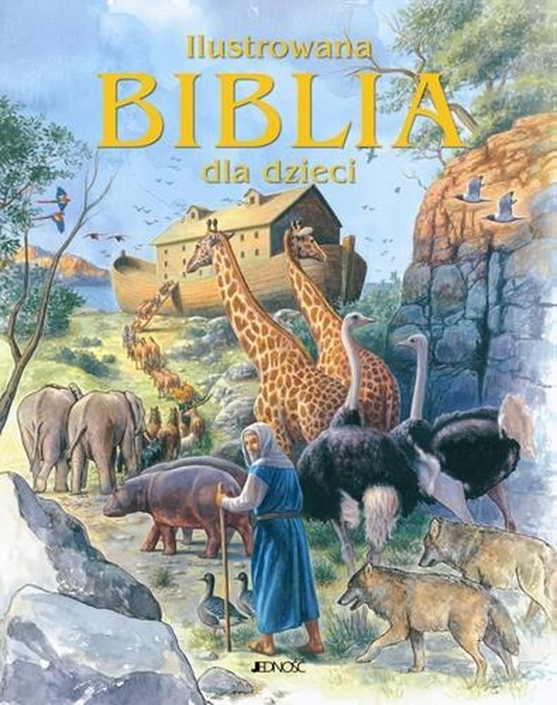 Ilustrowana Biblia dla dzieci w twardej oprawie - praca zbiorowa