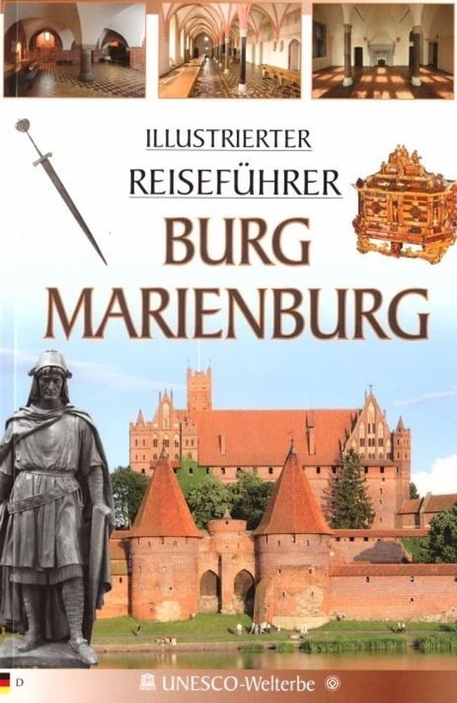 Ilustrowany przewodnik po Zamku Malbork - wersja niemiecka