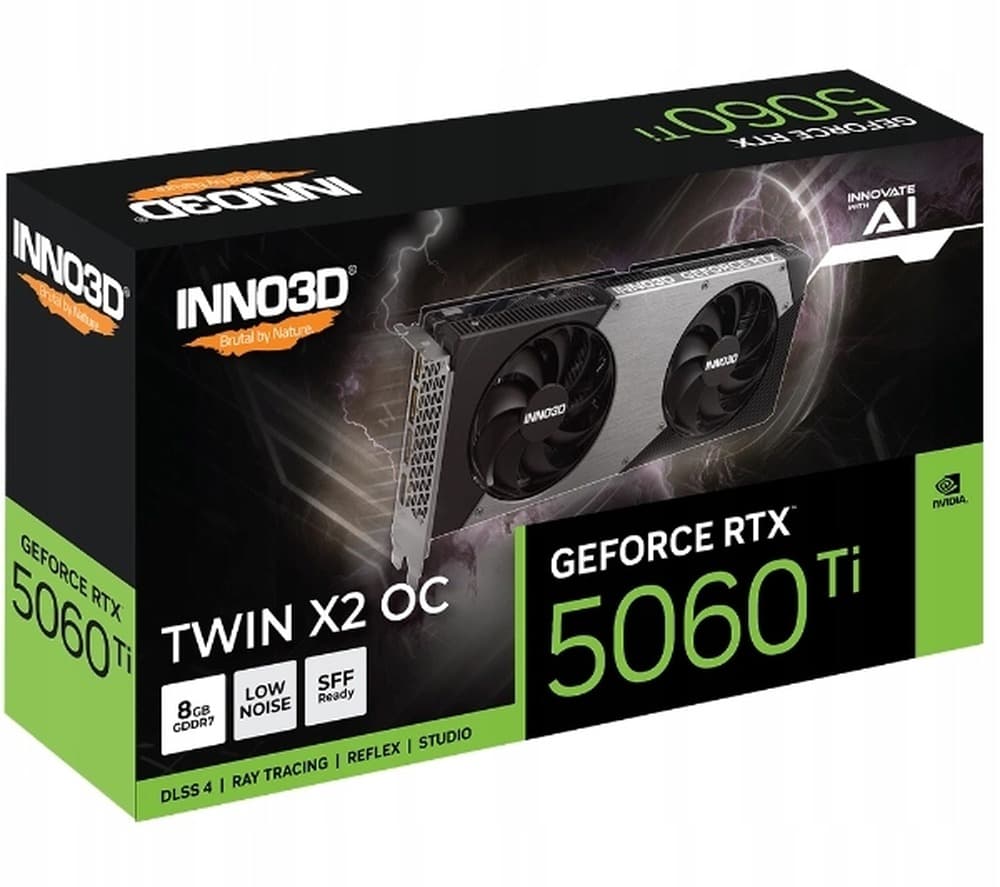 INNO3D GeForce RTX 5060 Ti Twin X2 OC 8GB - Karta Graficzna