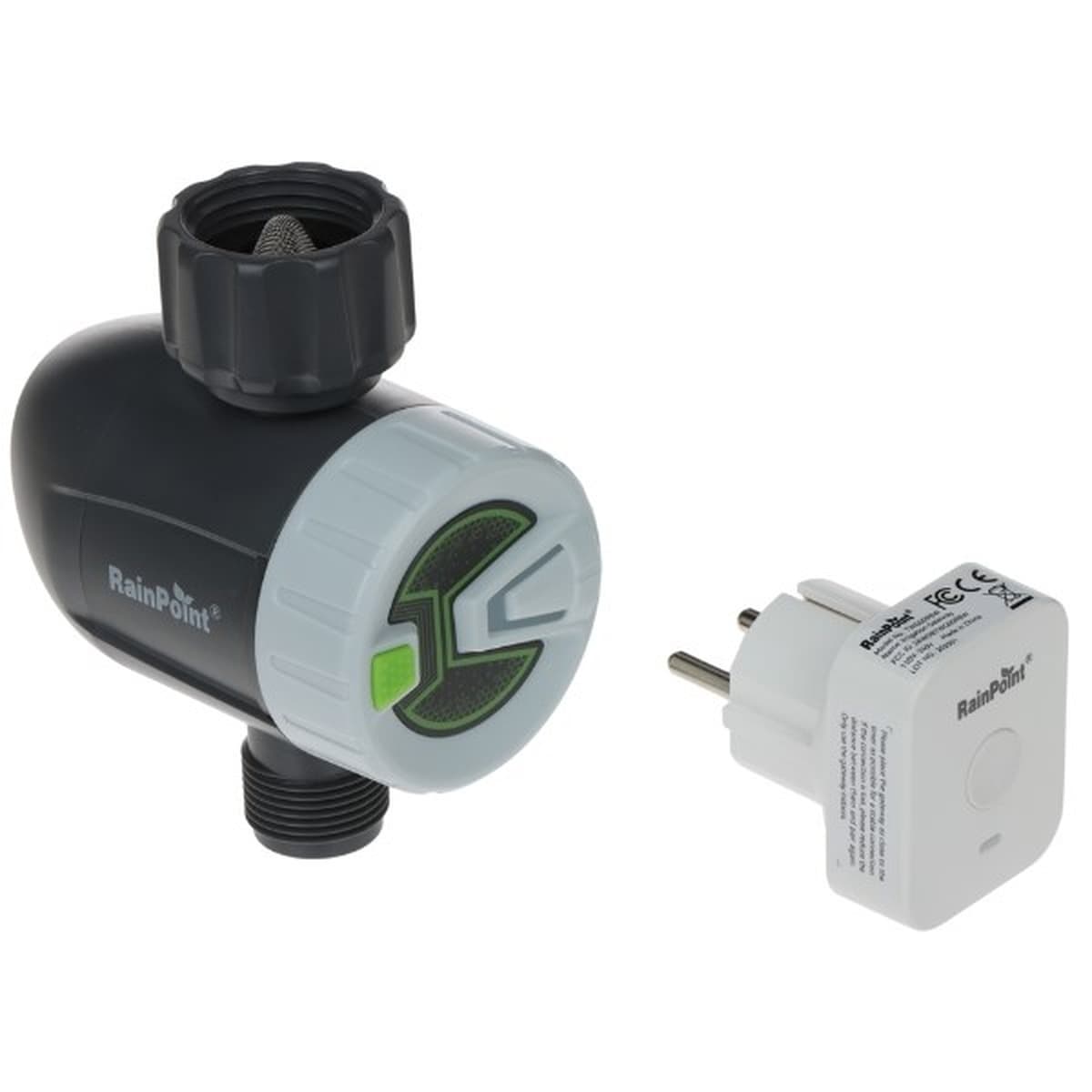 Inteligentny zawór do systemu nawadniania WiFi Tuya Smart RainPoint TTV102B+TWG009BW