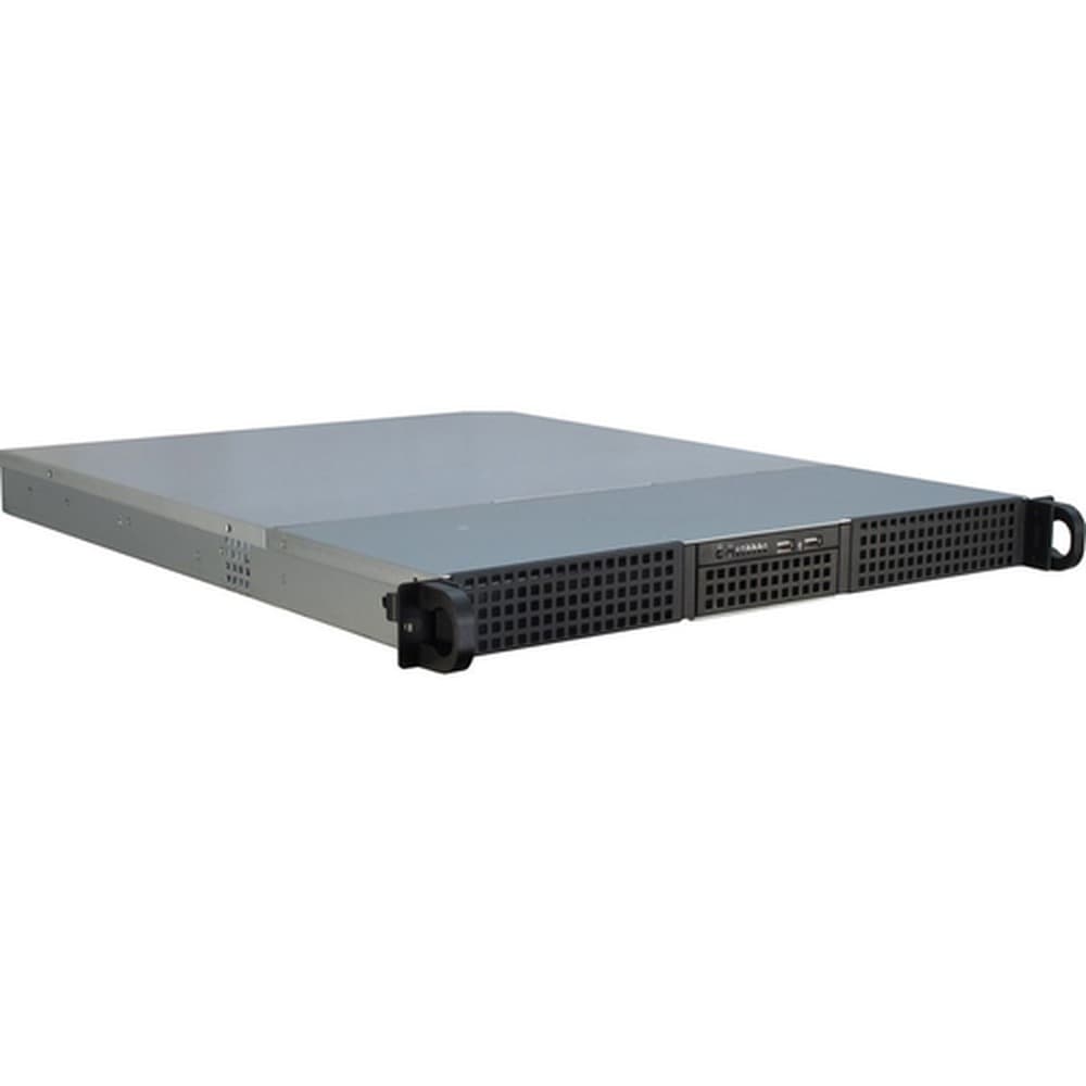 Inter-Tech 1U-10265 Rack Czarny - Obudowa serwerowa 1U
