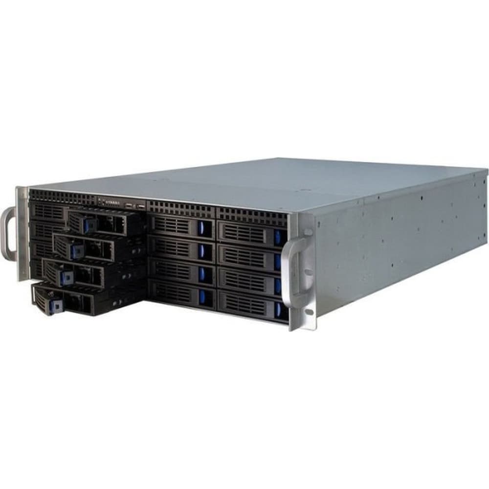 Inter-Tech 3U-3416 Rack Czarny