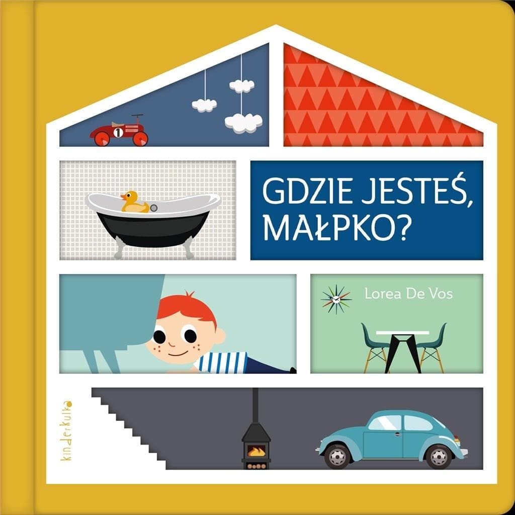 Interaktywna książeczka kartonowa dla dzieci Gdzie jesteś małpko?