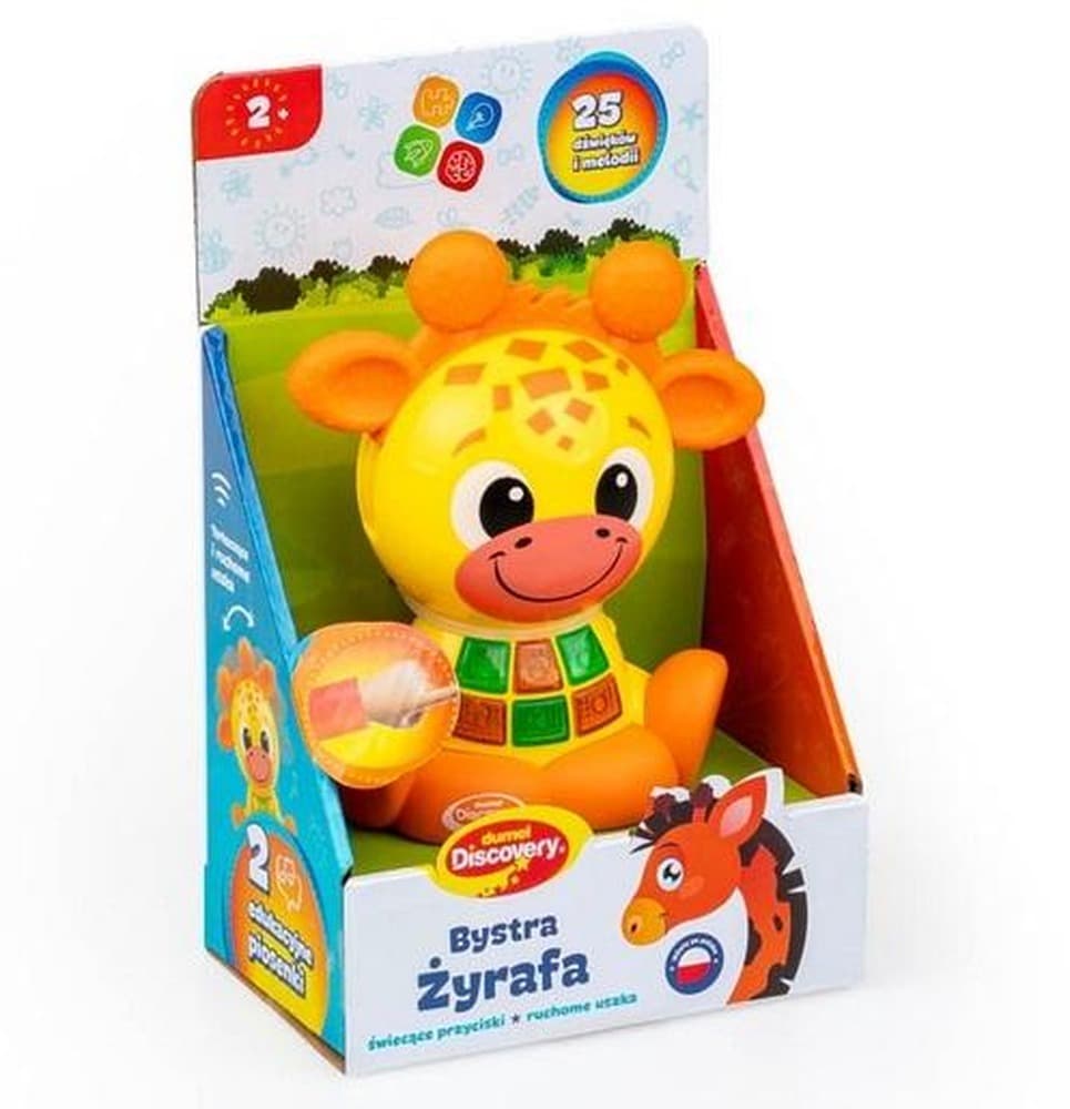 Interaktywna żyrafa Bystra Żyrafa Dumel Discovery