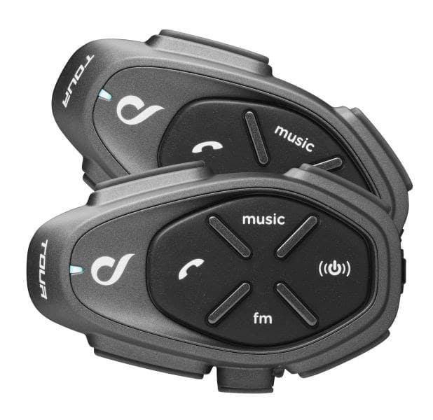 Interkom motocyklowy INTERPHONE TOUR HD, komplet na 2 kaski