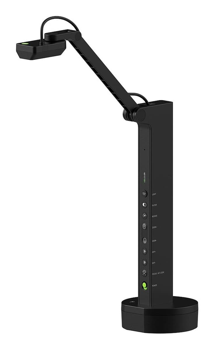 Ipevo DOK VZ-X Ultra USB 2.0 UHD 13 MP z mikrofonem i oświetleniem czarny