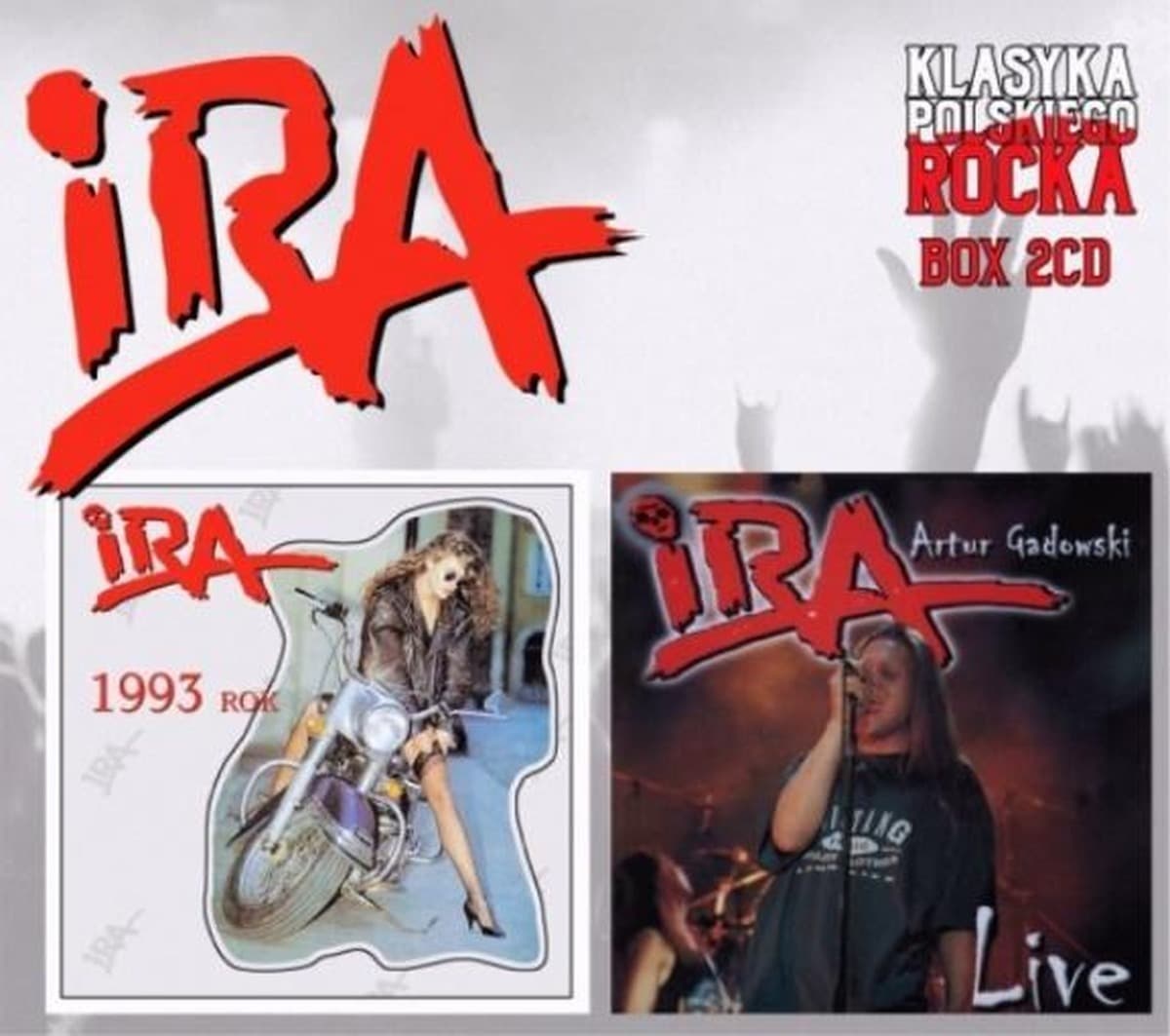 Ira 1993 Rok Live CD Album