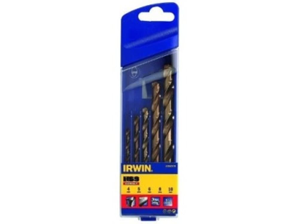 IRWIN 10502538 - Zestaw 5 wierteł spiralnych