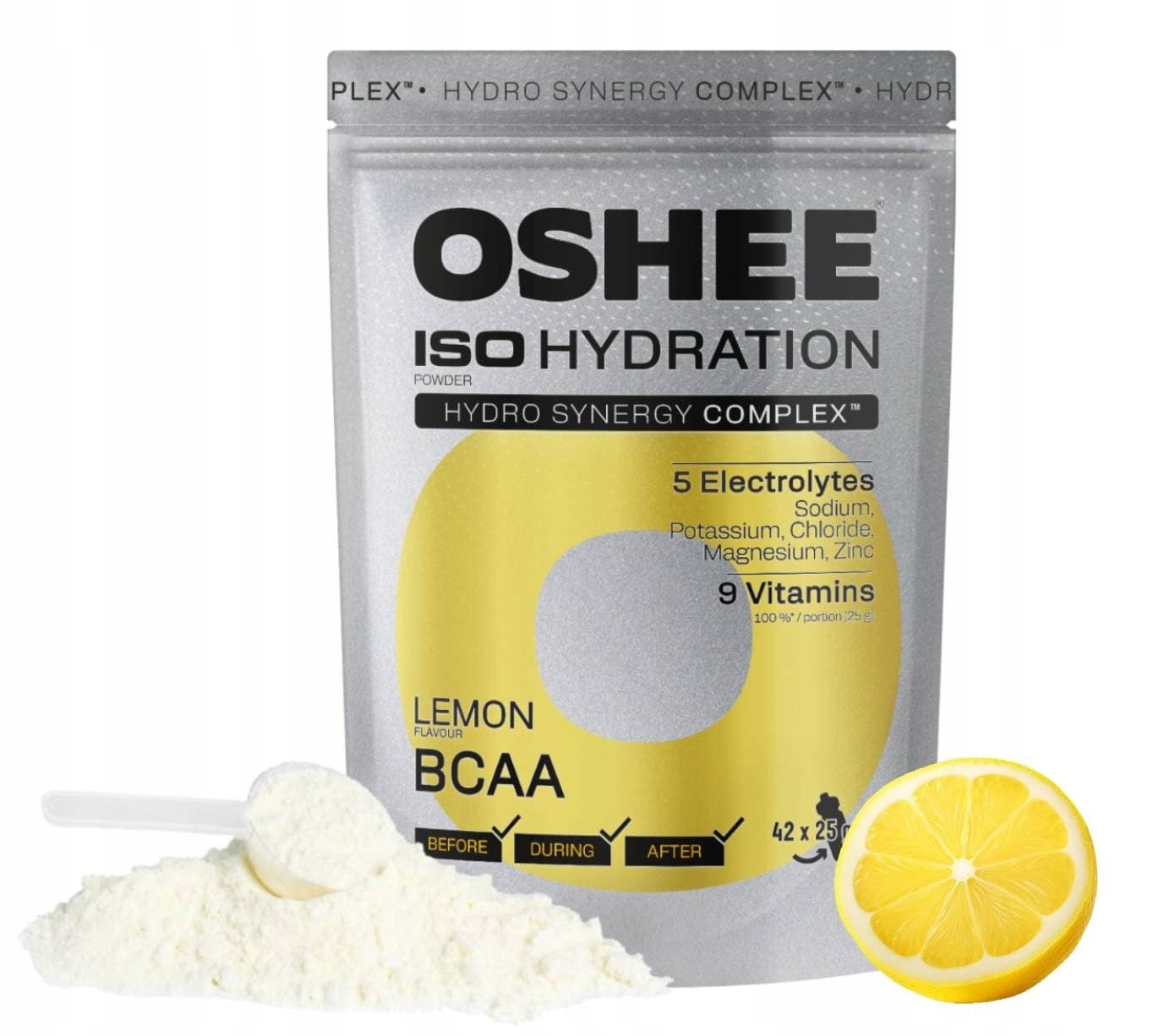 OSHEE Hydration Powder Lemon Doypack 1050g