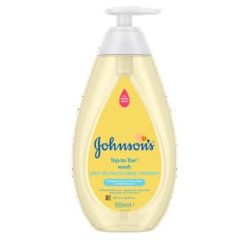 J&J Baby płyn do mycia ciała i włosów 3w1 500 ml