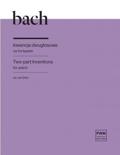 J.S. Bach Inwencje dwugłosowe na fortepian PWM